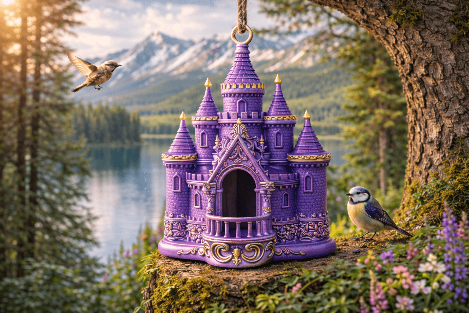 Birdhouse Castle STL.stl 3d model