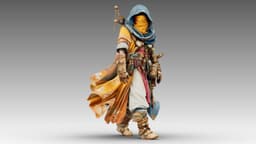 Patchwork Wanderer 3d model