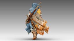Patchwork Wanderer 3d model