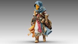 Patchwork Wanderer 3d model
