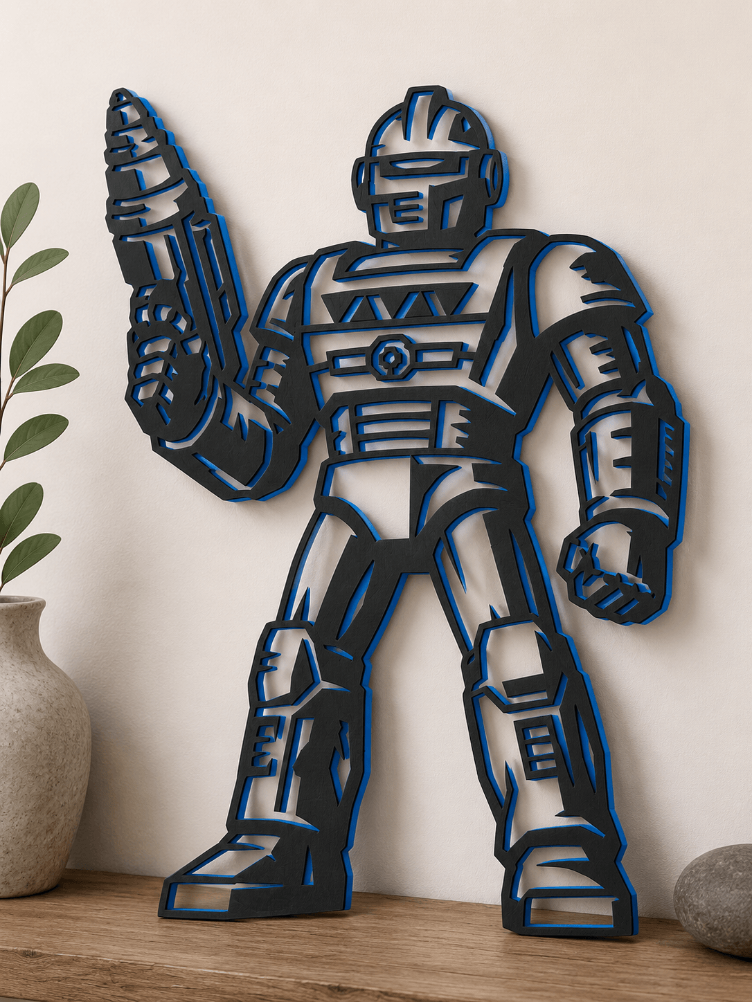 roboto-masters-universe WALL ART HOME DECOR 3d model