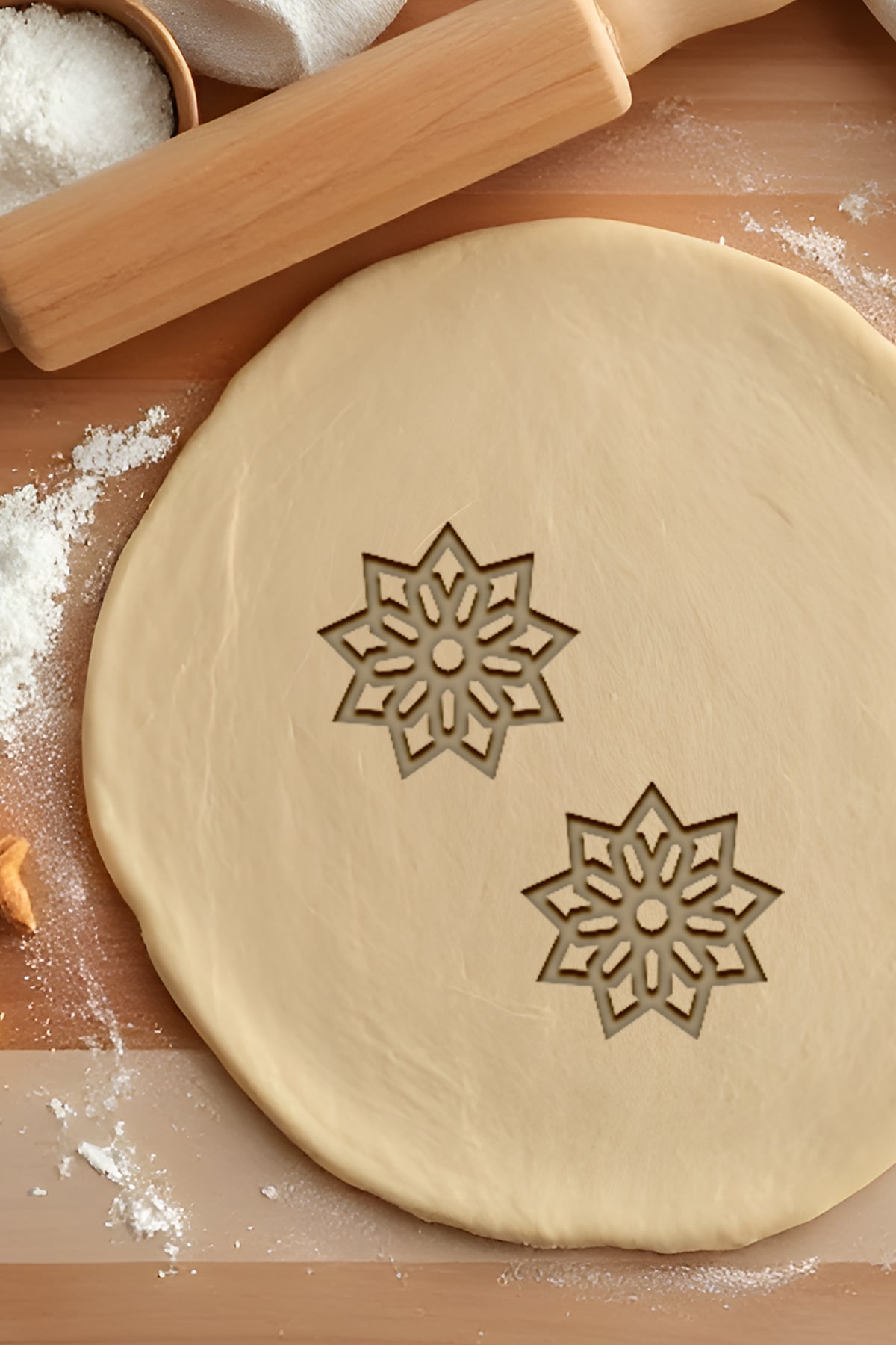 Flower Cookie Cutter, Biscuit Cutter 3d model