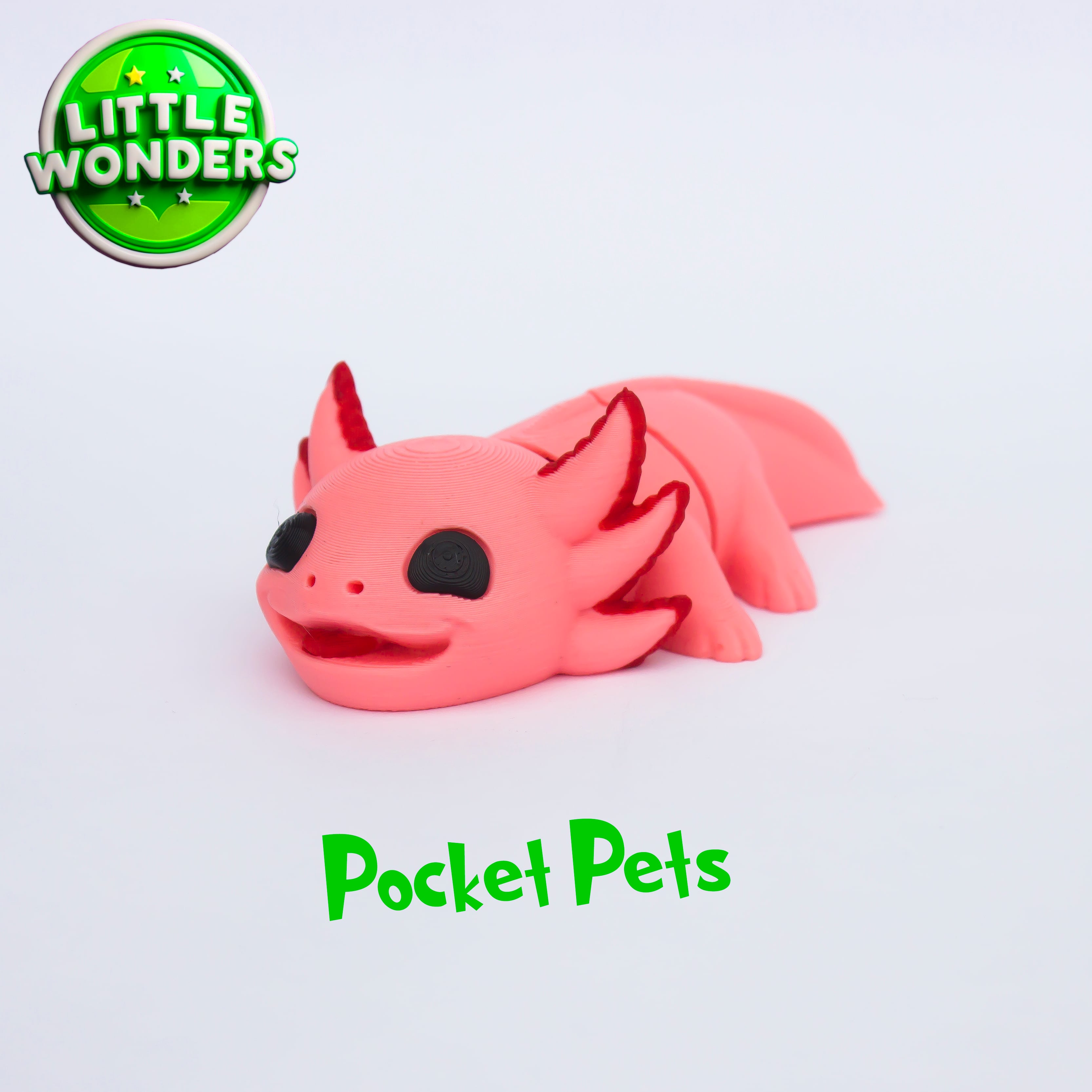 Mini Axolotl 3d model