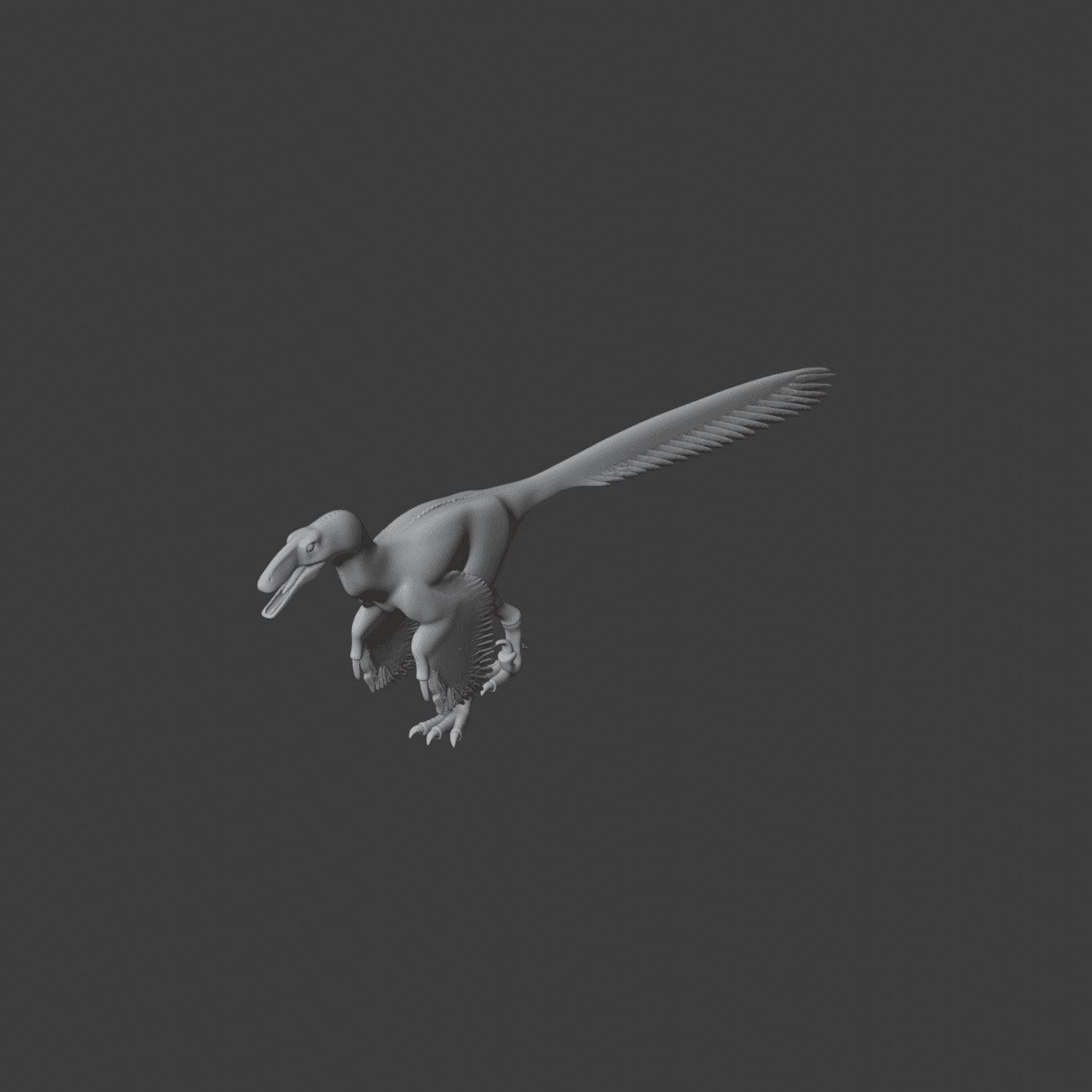 Deinonychus 3d model