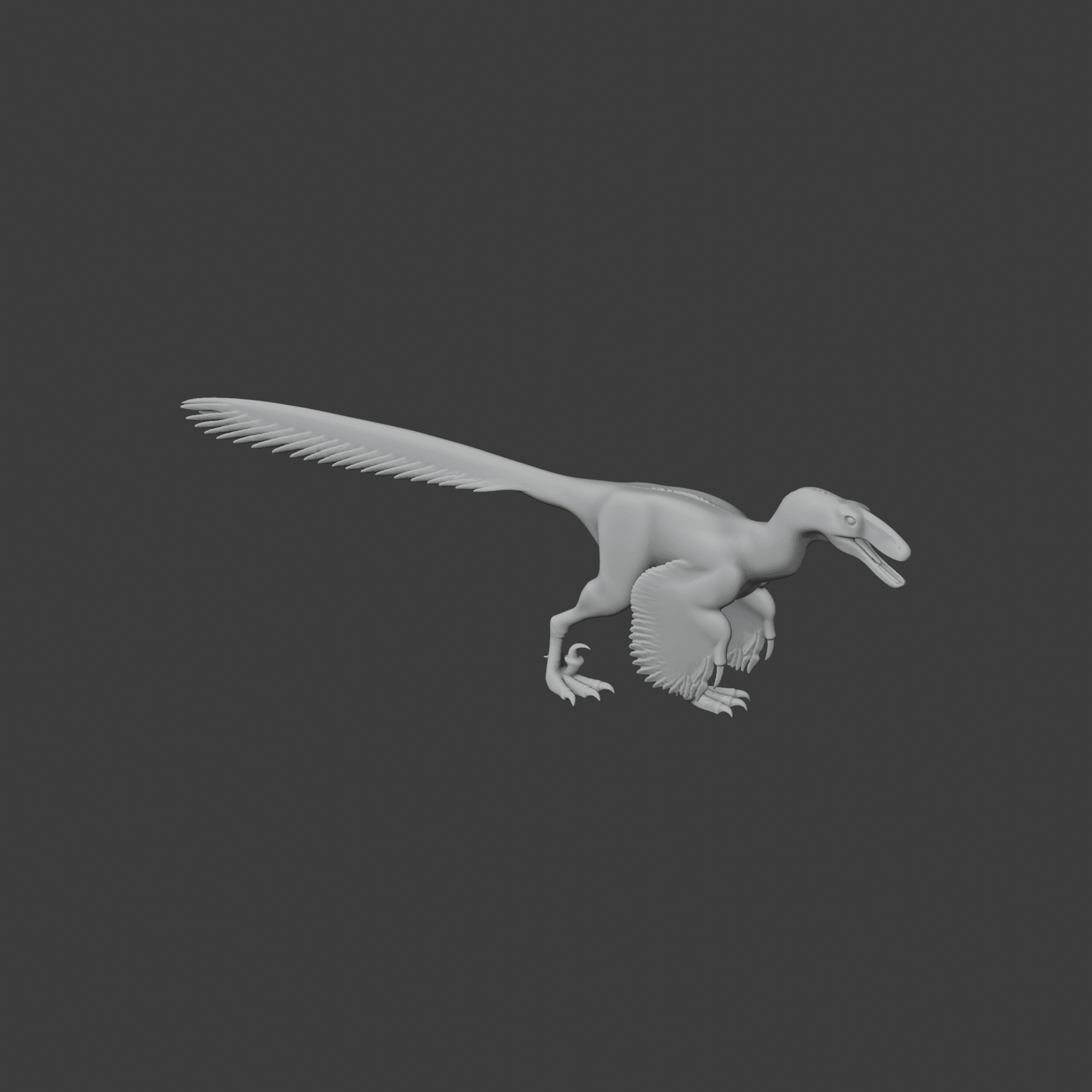 Deinonychus 3d model