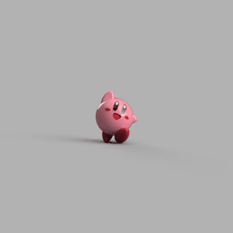 Kirby 3d model