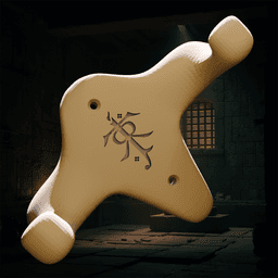 Tolkien inspired Sword Hanger 3d model