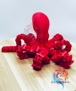 Flexi Octopus / no supports / 3mf included 3d model