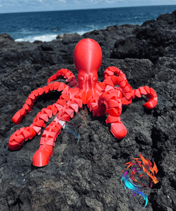 Flexi Octopus / no supports / 3mf included 3d model