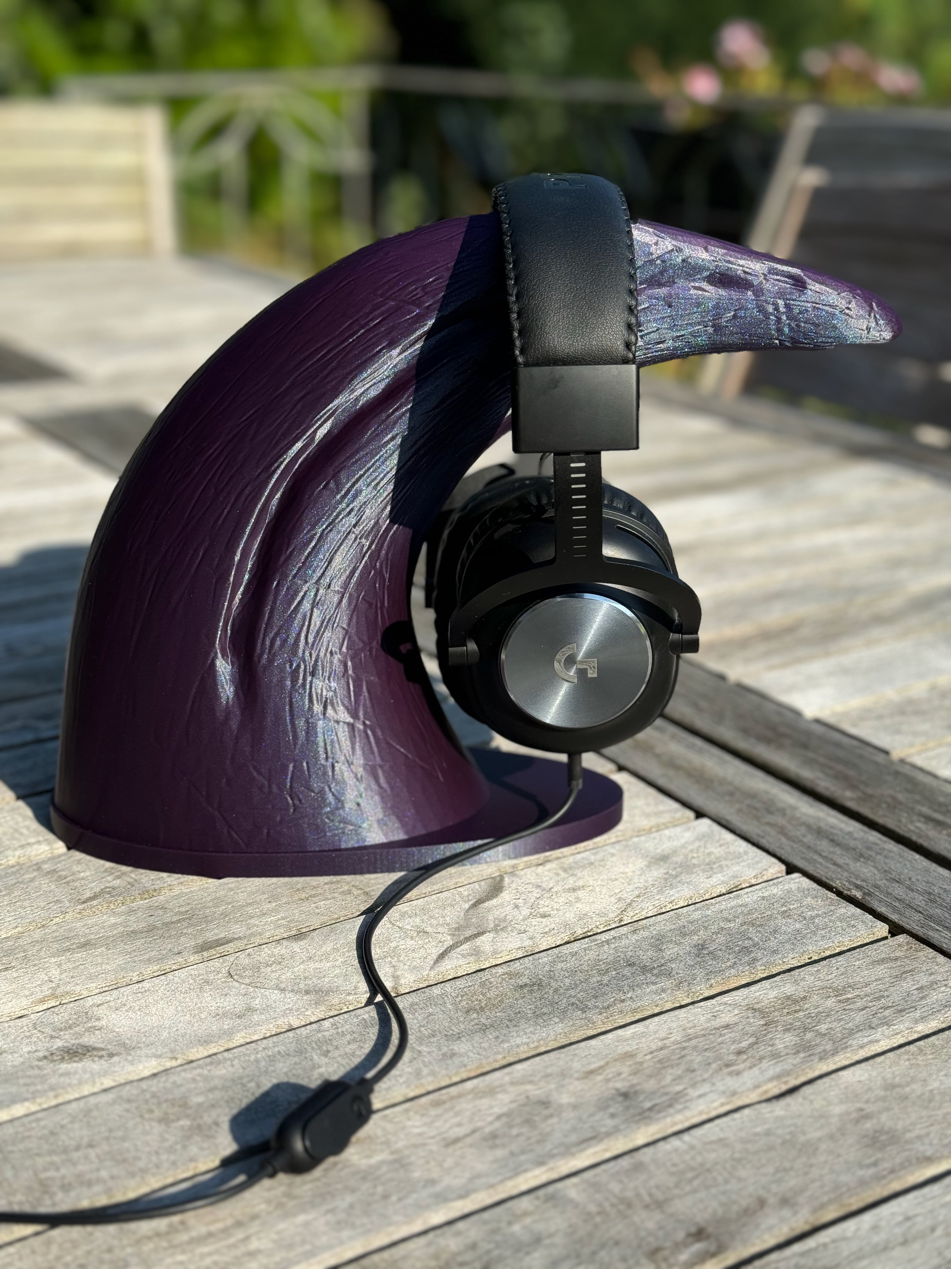 Dino Headset Stand 3d model