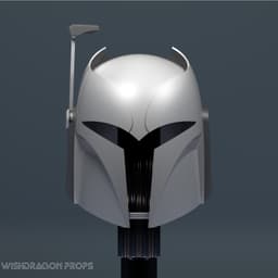 Ursa Wren Inspired Mandalorian Helmet 3d model