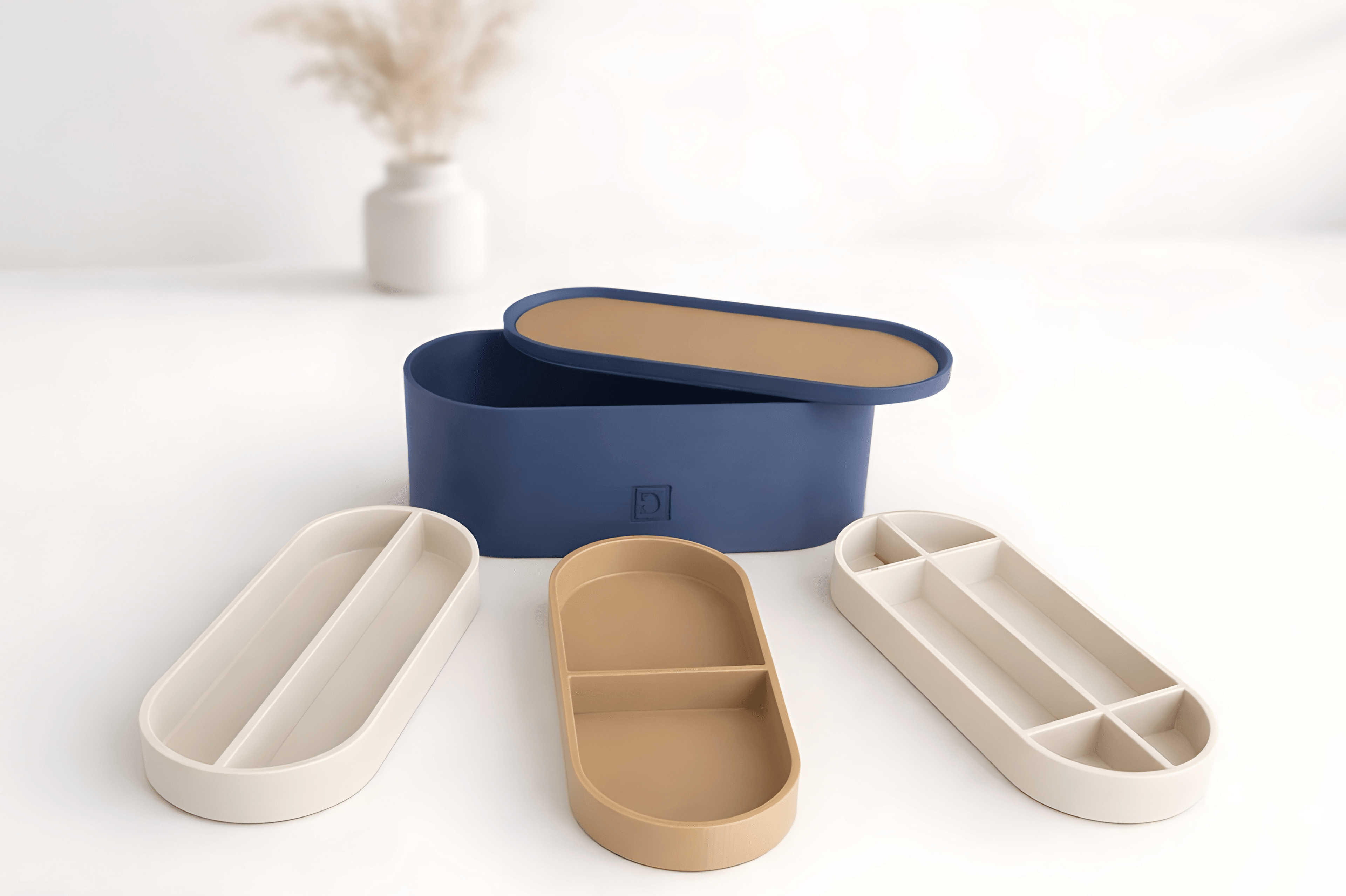 ModuCapsule | Minimalist Modular Organizer 3d model