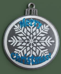 Christmas Tree Ornament 3d model