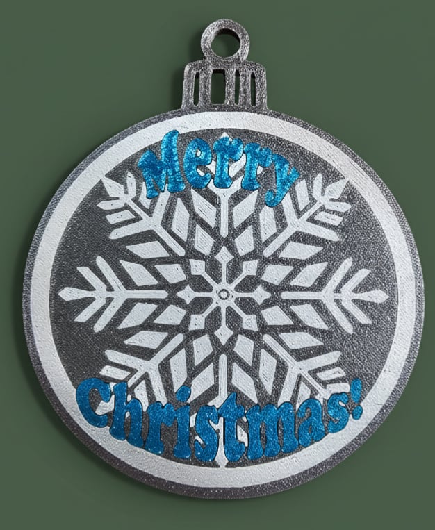 Christmas Tree Ornament 3d model