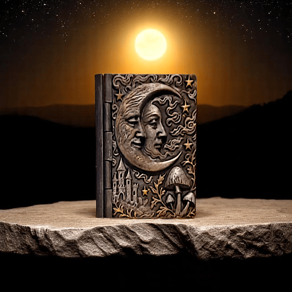 Moonlit Book Box 3d model