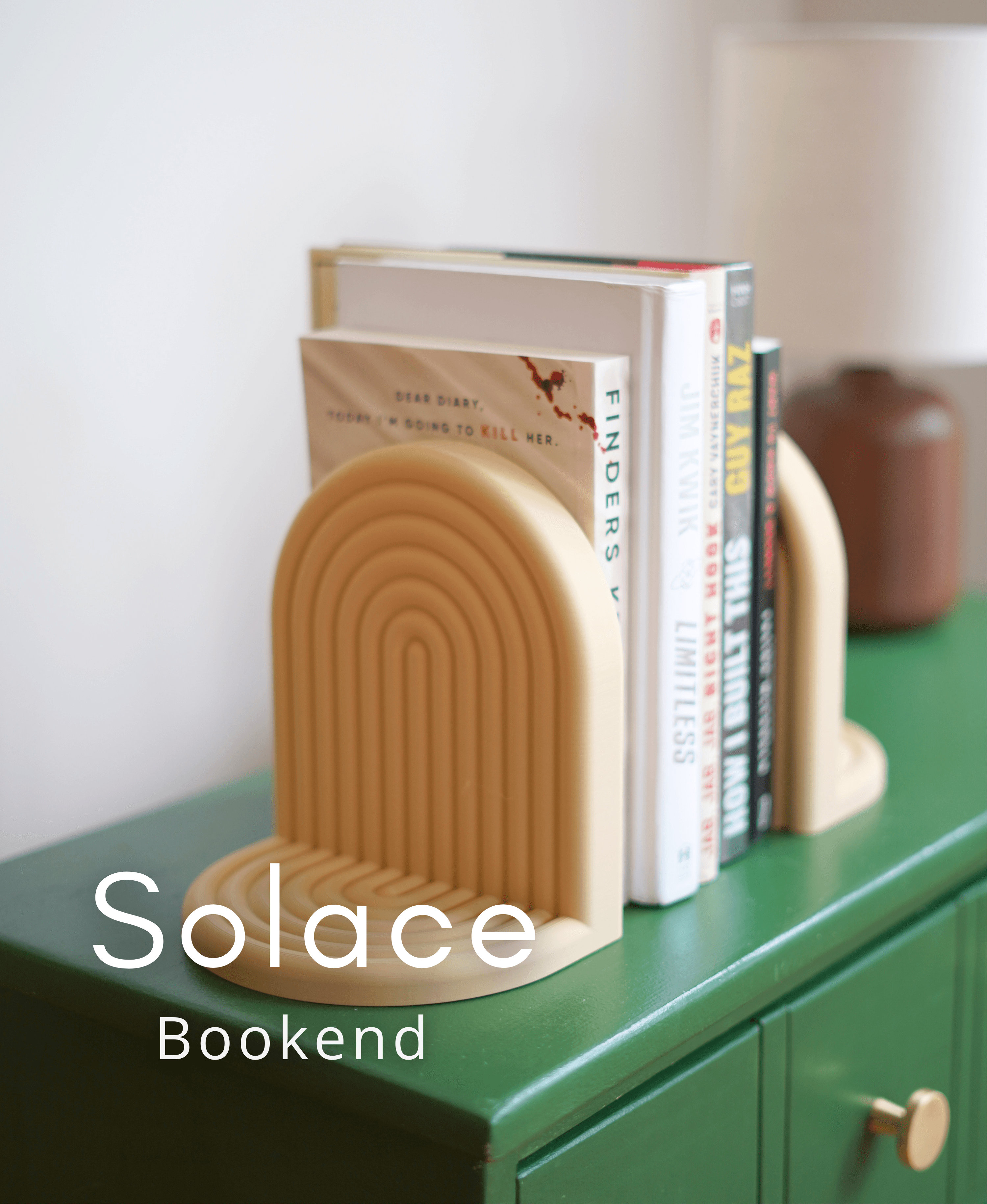 Solace Bookend 3d model