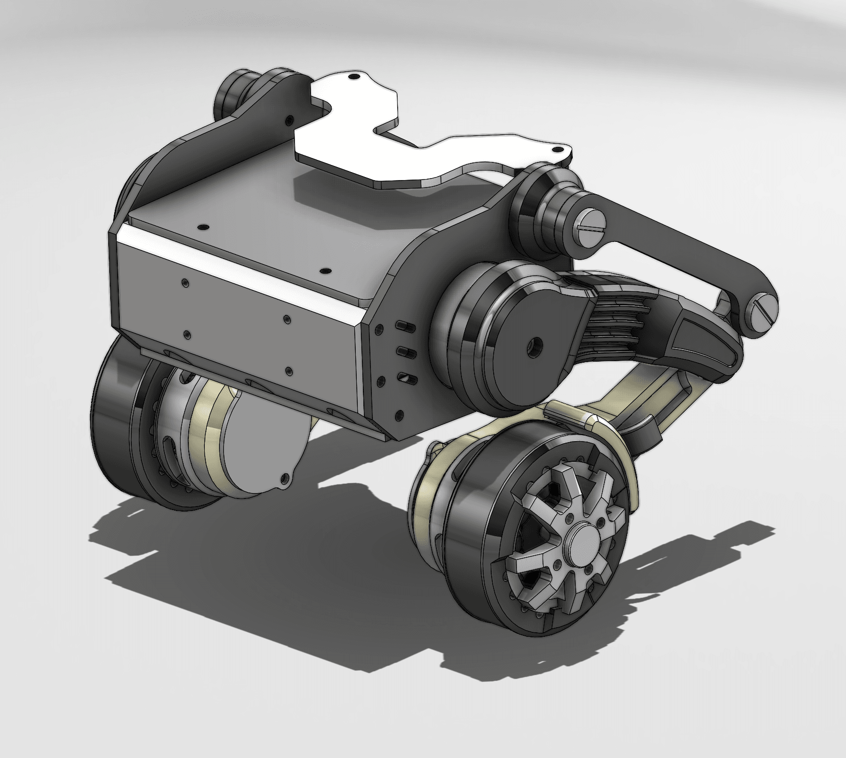 Wheeliebot 3d model