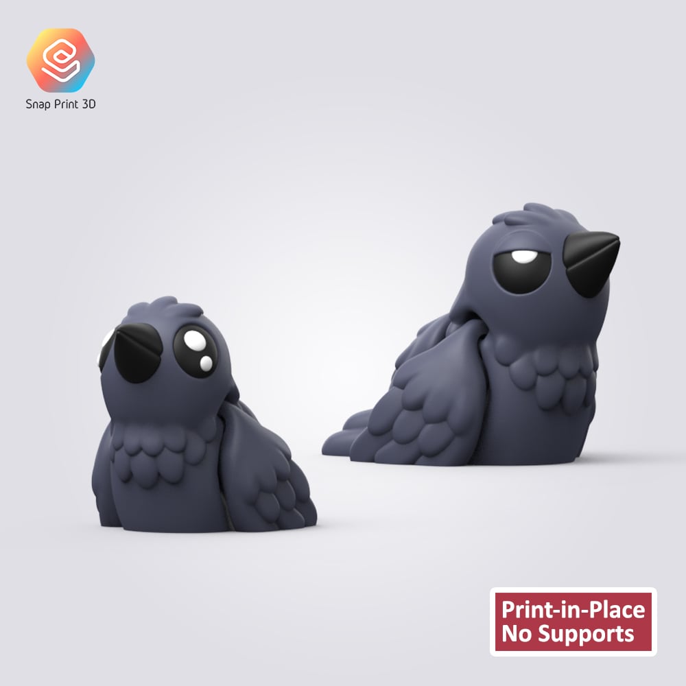Flexi Crows 3d model