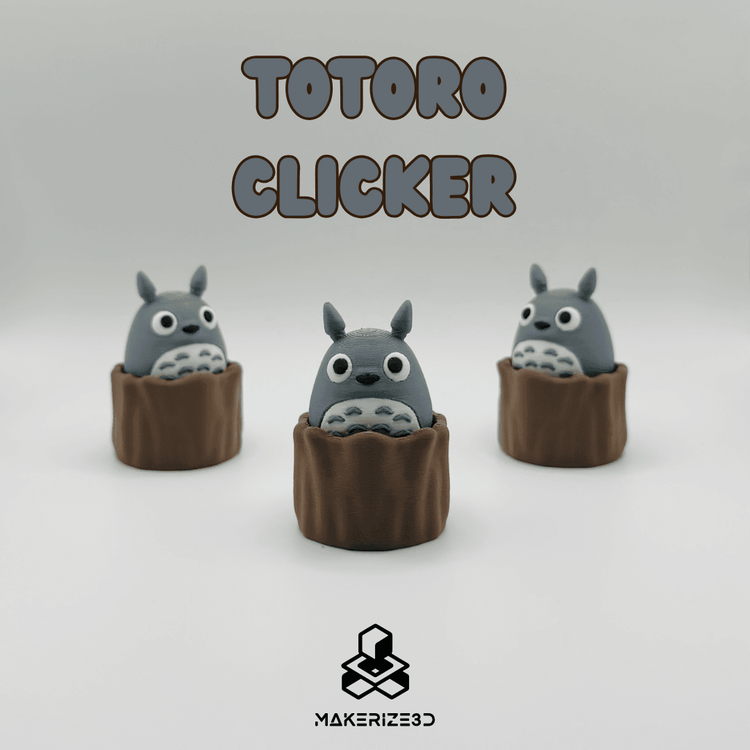 Totoro Clicker 3d model