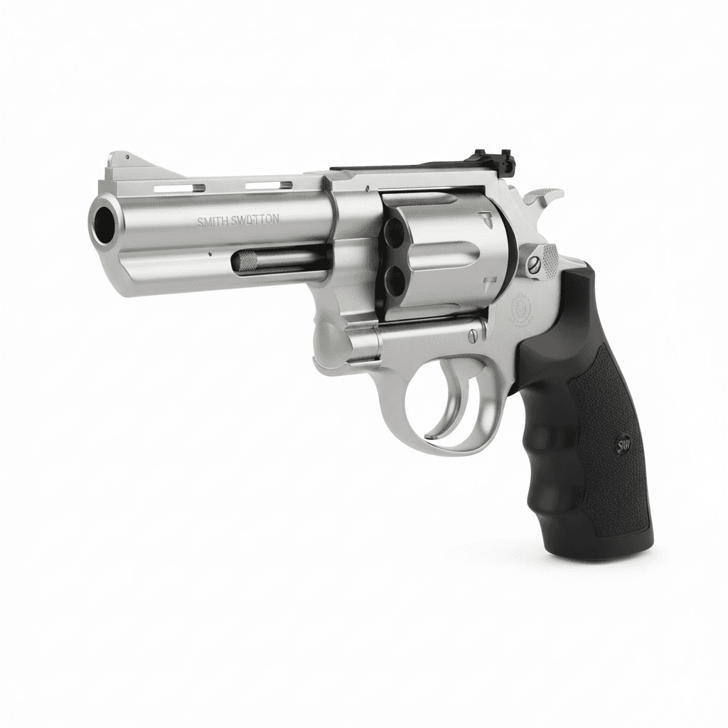 Smith Wesson Model 686 Revolver 3d model