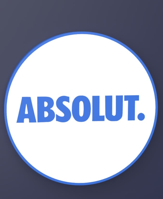 Absolut Vodka - FREE wall art 3d model