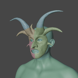 WHISPERING MASK BALDURS GATE 3 3d model