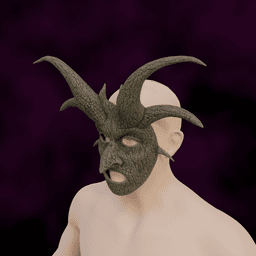 WHISPERING MASK BALDURS GATE 3 3d model