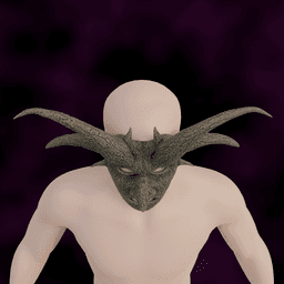 WHISPERING MASK BALDURS GATE 3 3d model