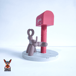 Balloon Dog - Christmas Edition! 3d model