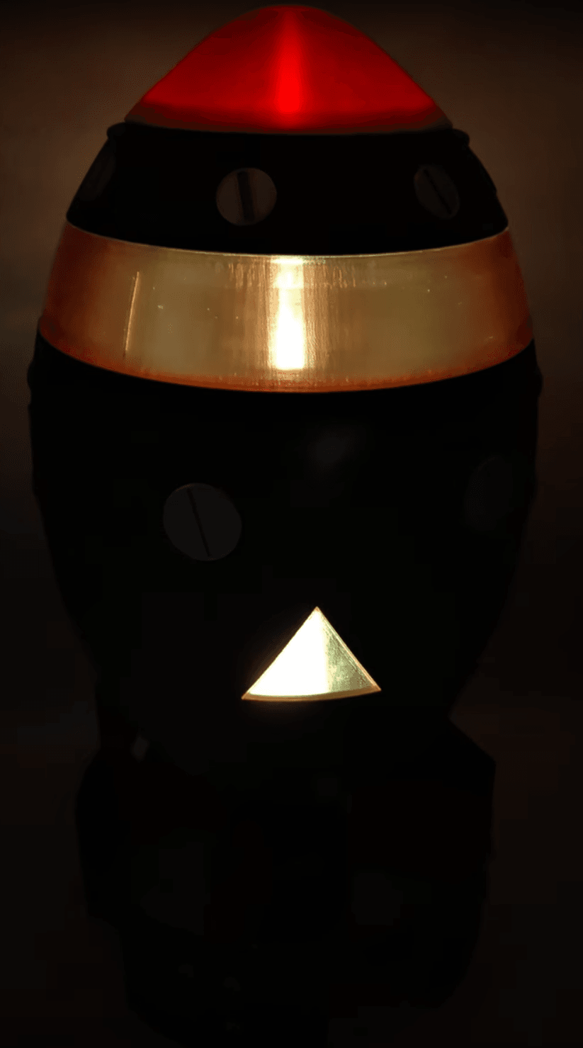 Fallout Mini Nuke - Lamp 3d model