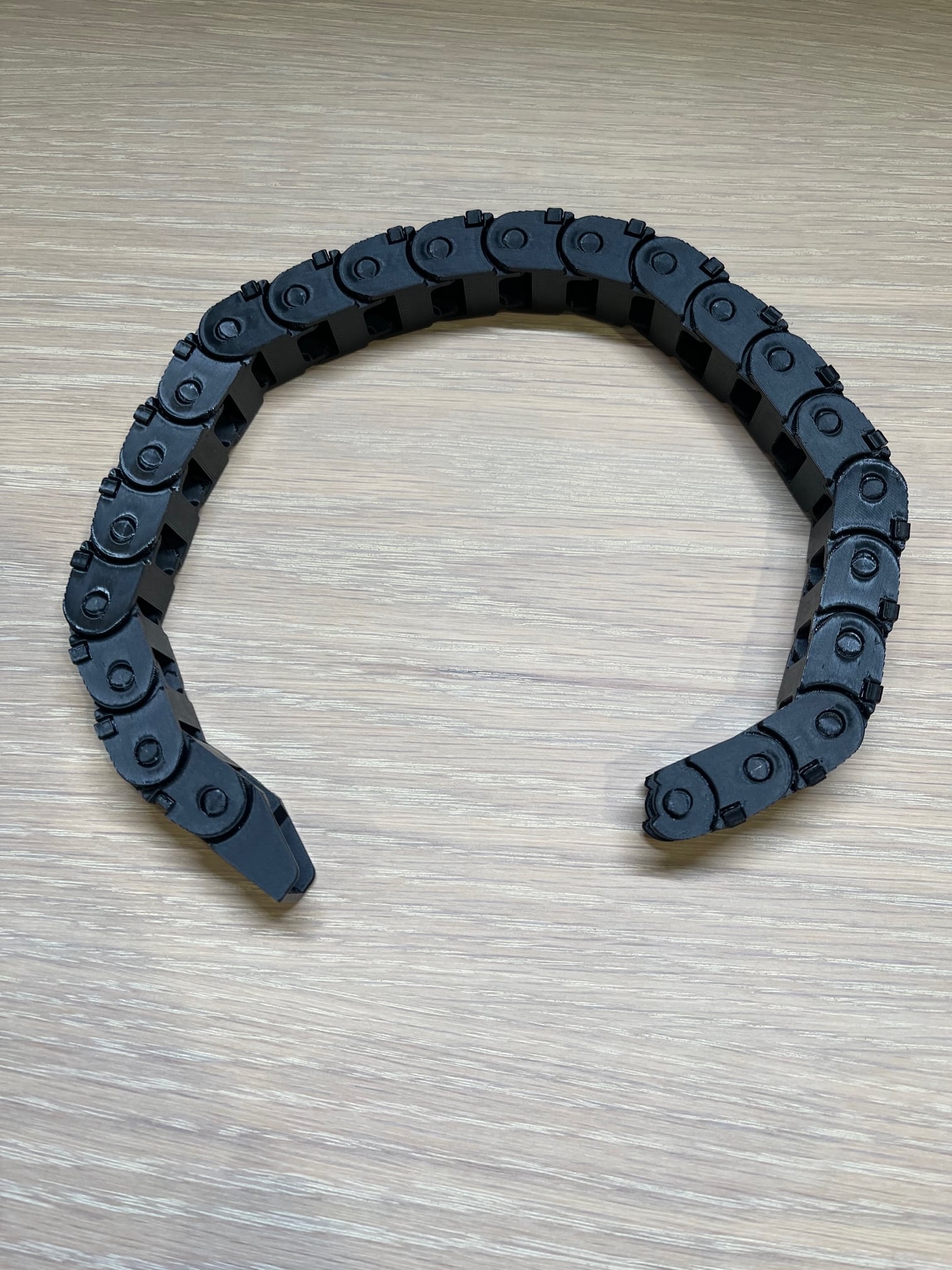 Bambu Lab P1P Printable Cable Drag Chain 3d model