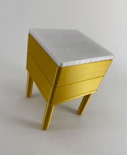 Jewelry Box Tea Box Makeup Organizer Container Bin 3d model