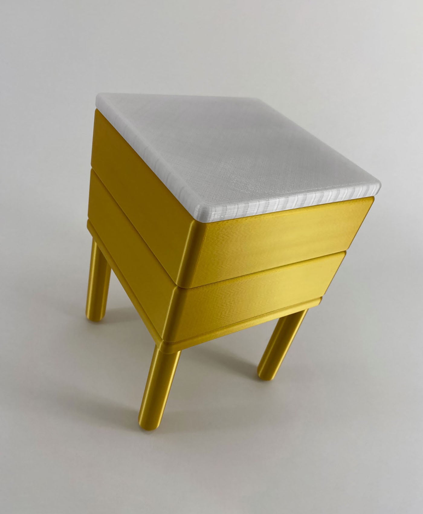 Jewelry Box Tea Box Makeup Organizer Container Bin 3d model