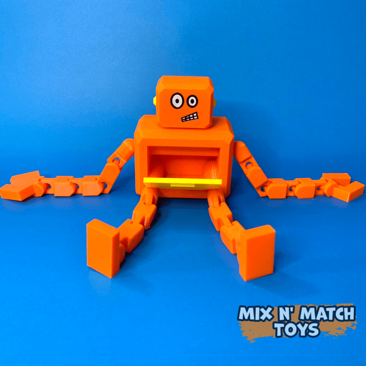 Flexi Storage Robot Toy 3d model