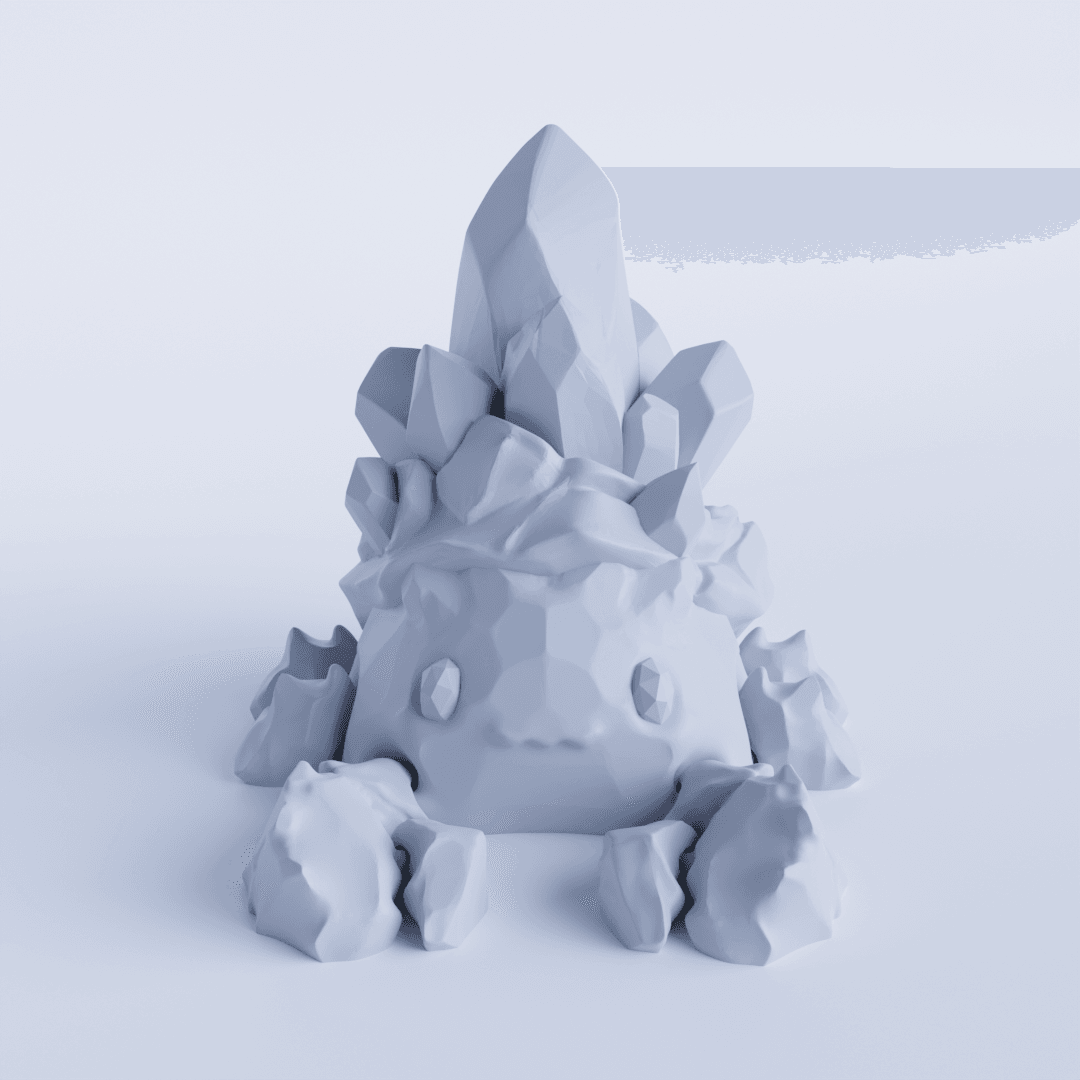 Crystal Gem Crab 3d model