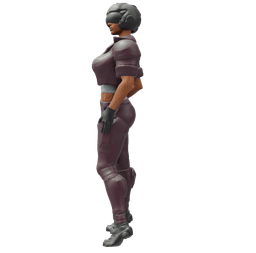 Futuristic Pilot 3d model