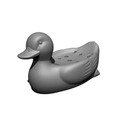 Duck-shaped soap holder 3d model