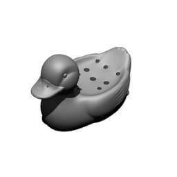 Duck-shaped soap holder 3d model