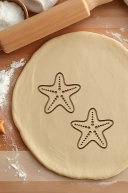 Starfish Cookie Cutter, Biscuit Cutter 3d model