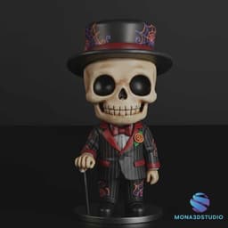 Halloween SeT 3D print model - Pre-Supported 3d model