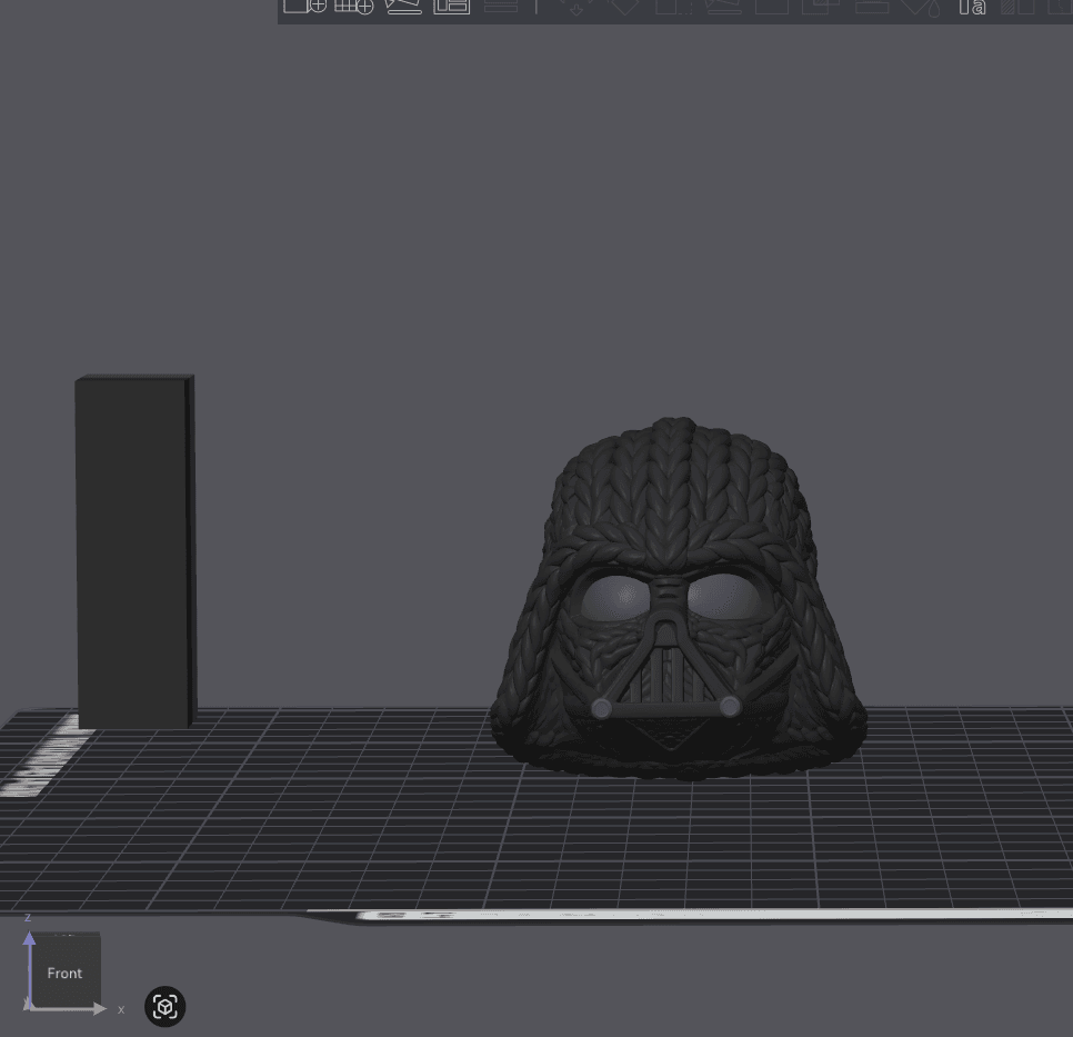 Knitty Darth Vader 3d model
