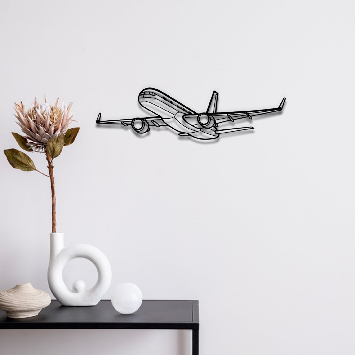 Airplane Wall Art 3d model