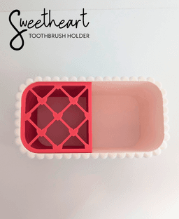 Sweetheart Toothbrush Holder 3d model