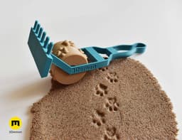 Multi-Tool Handle for Sand Play 3d model