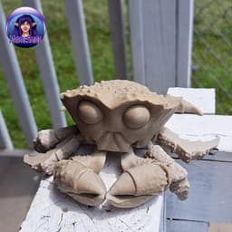 Crab Puff - Exclusive Model 3d model