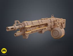 Thunderlord Machine Gun 3d model