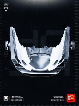 Metal Jaw 3D Printer STL File 3d model