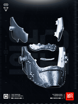 Metal Jaw 3D Printer STL File 3d model
