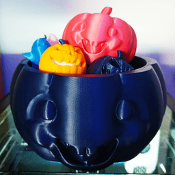 Pepkin the Pumpkin Bowl 3d model