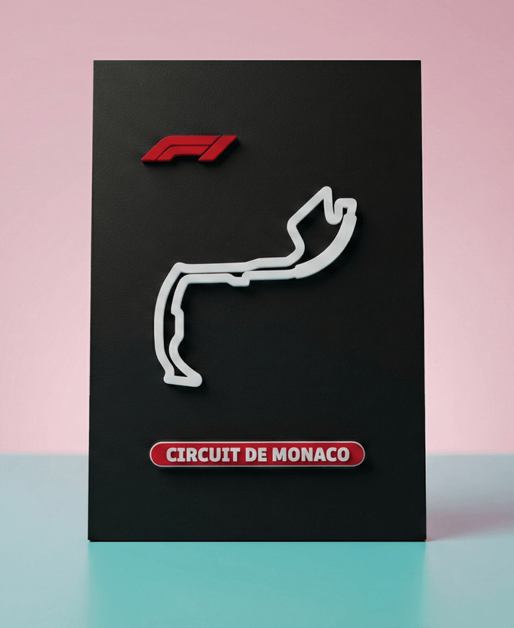 Monaco Formula 1 Track Lightbox 3d model